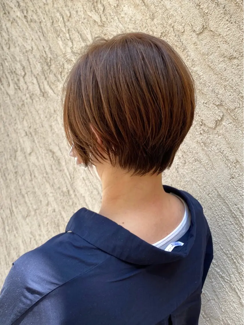 ショート ショートボブ ボブ ショートヘア ストカール✨ デジタルパーマ✨植松のヘアスタイル