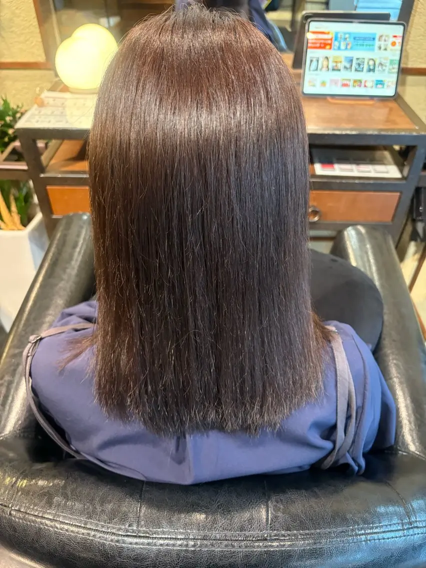 ミディアム 那須 琴美のヘアスタイル