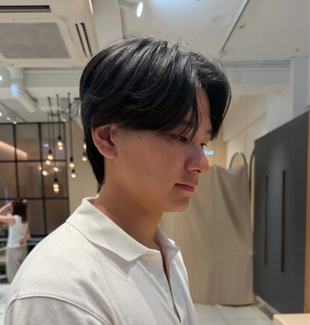 ロング メンズ 🐈‍⬛オタク美容師 おーすけ🐈‍⬛のヘアスタイル