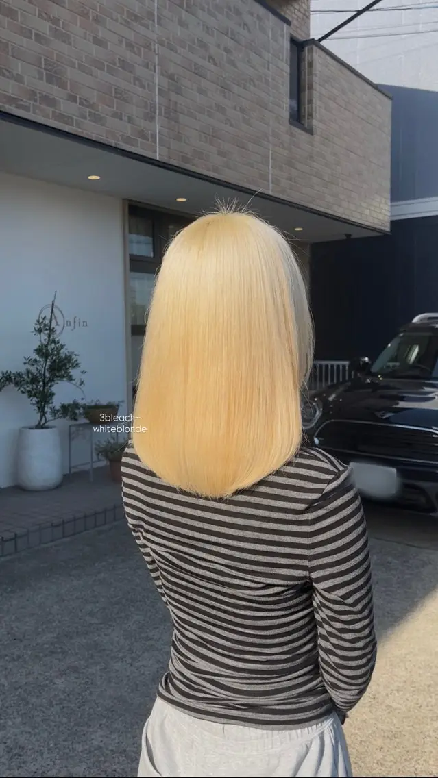ミディアム ヘアカラー オリーブカラー/ 縮毛矯正 マナミ🎀のヘアスタイル