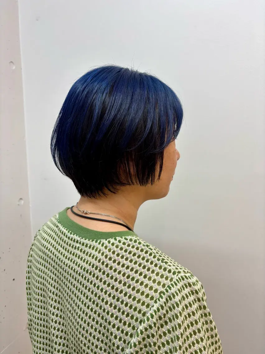 ショート カラー カット ヘアカラー みぞぐち じゅりのヘアスタイル