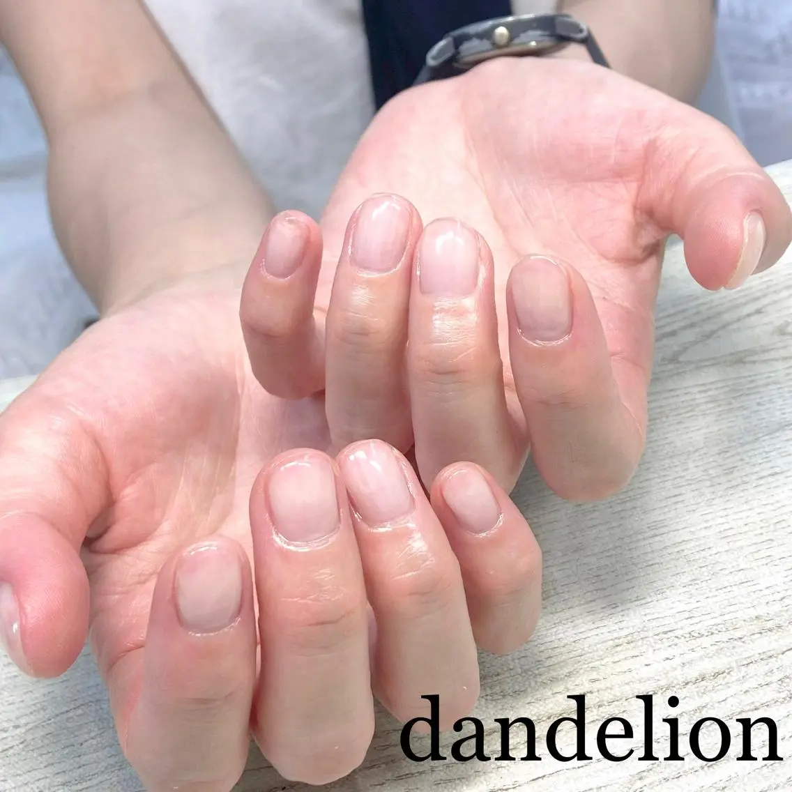 ネイル ハンドネイル ハンドケア dandelion ダンデライオンのネイルデザイン