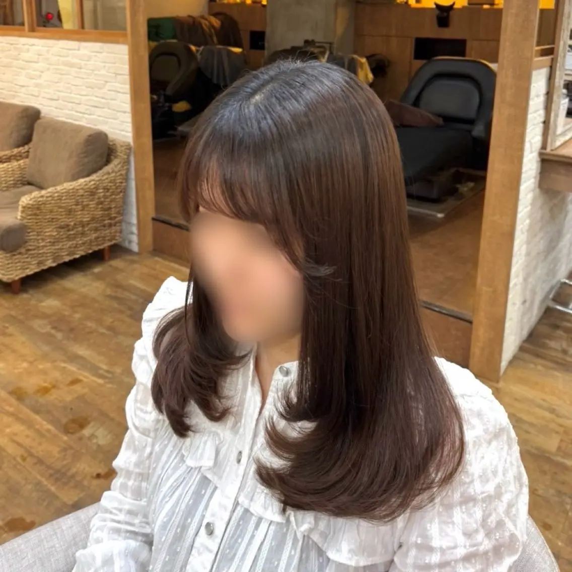 ロング ロング 🫧 池袋cielo アヤネ 🩰のヘアスタイル