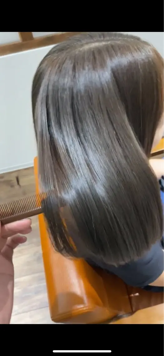 ミディアム 🫧美髪矯正のプロ 🫧宇山のヘアスタイル