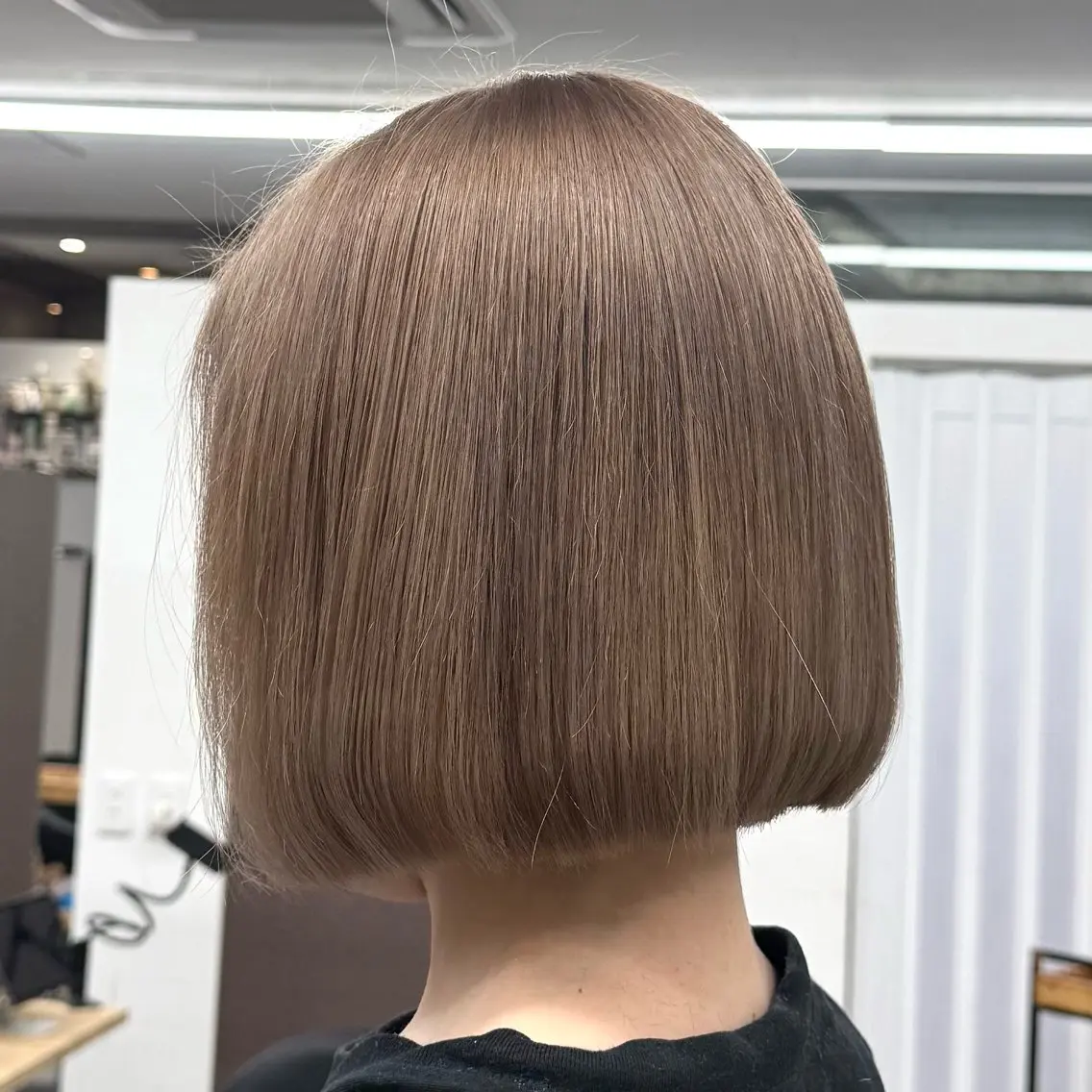 ミディアム カラー ヘアカラー Runa/心斎橋 /ハイトーンのヘアスタイル