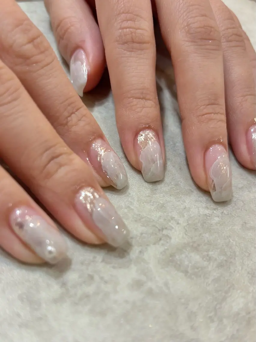 ネイル diar blue 🩵ayanaのネイルデザイン