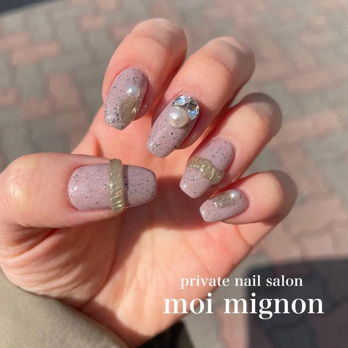 ネイル ミラーネイル ハンドネイル nailist Aki♡のネイルデザイン