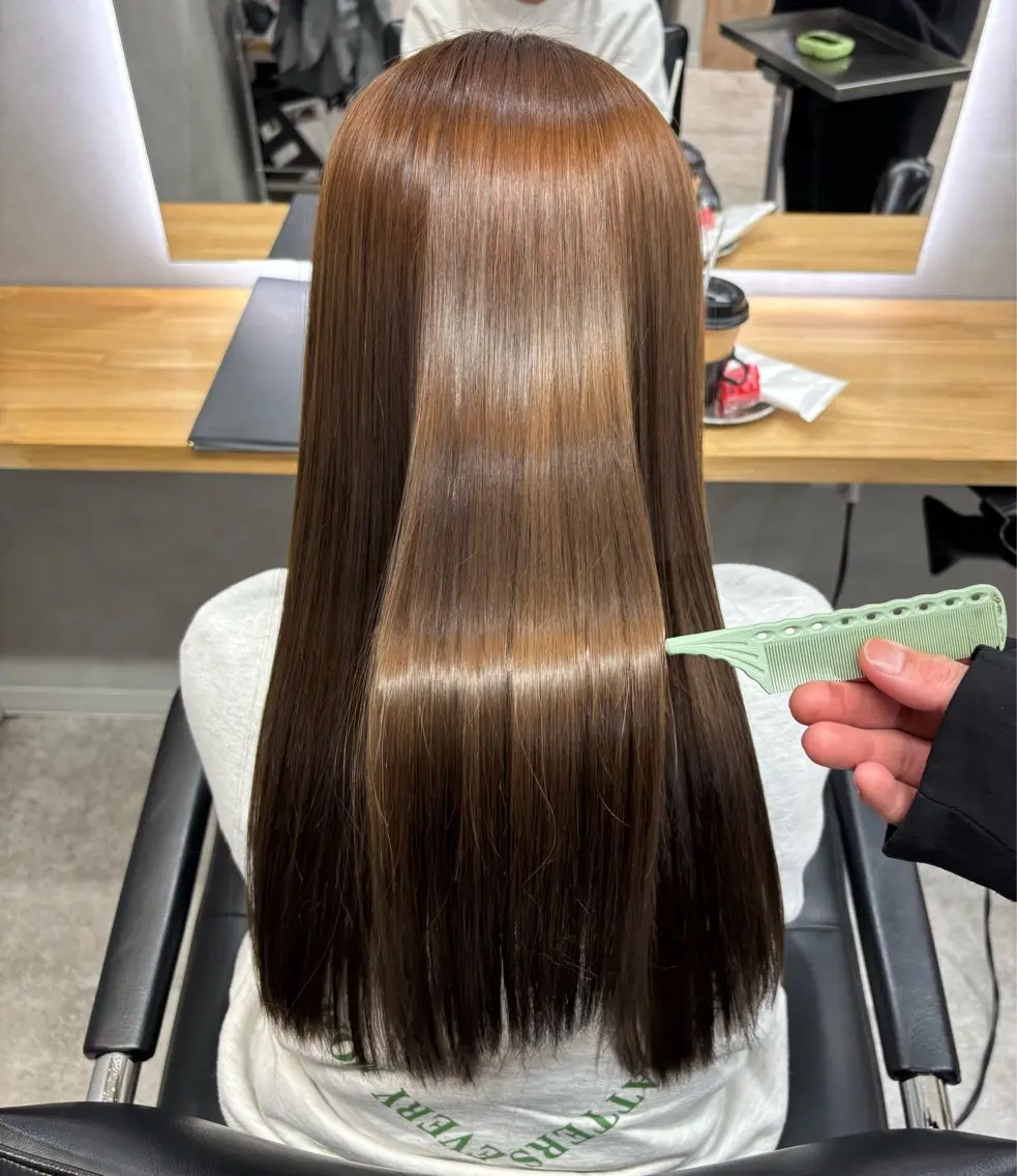 ロング トリートメント ゆみこ カットモデル募集中のヘアスタイル