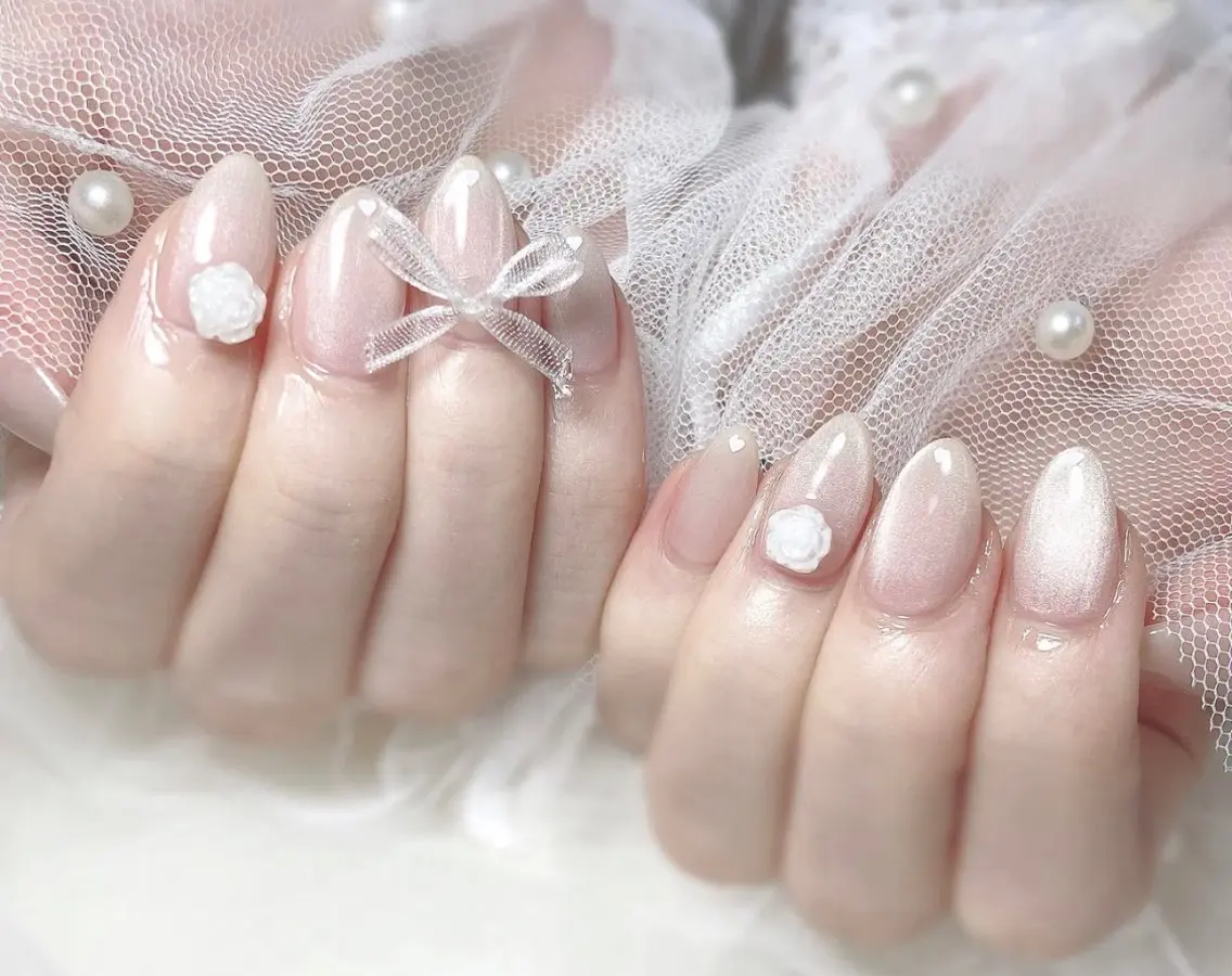 ネイル ハンドネイル ラベンダー💖日暮里 ルル💖ネイルのネイルデザイン