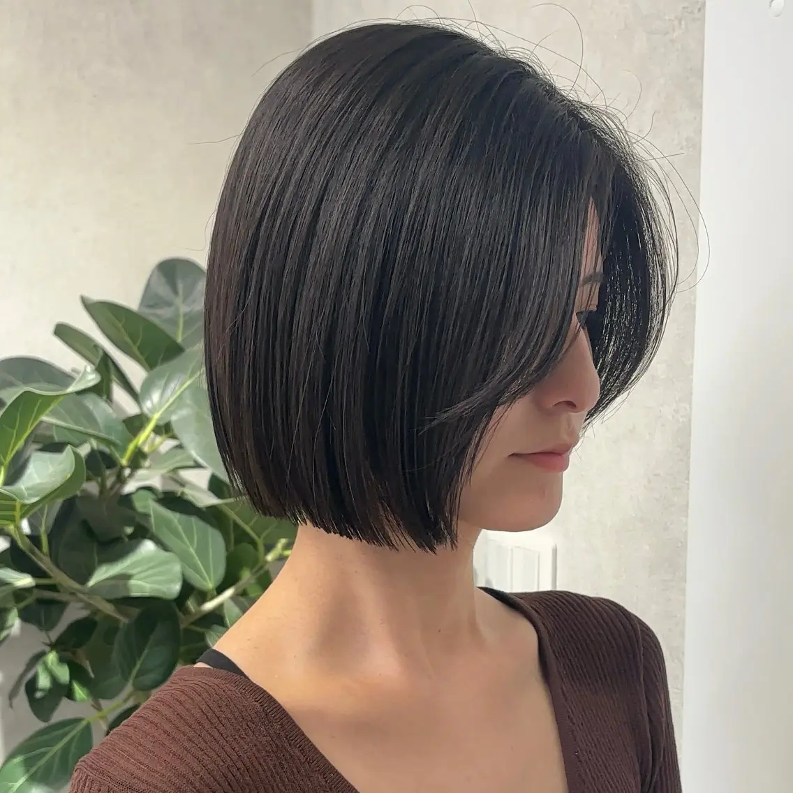 ショート 結べるレイヤーカット /カラー/あさかのヘアスタイル
