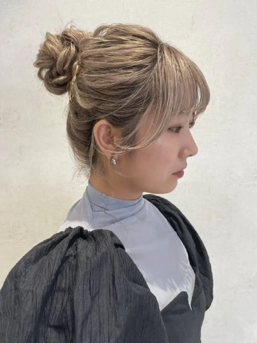 ヘアアレンジ ヘアセット カラー/ヘアアレンジ /mikuruのヘアスタイル