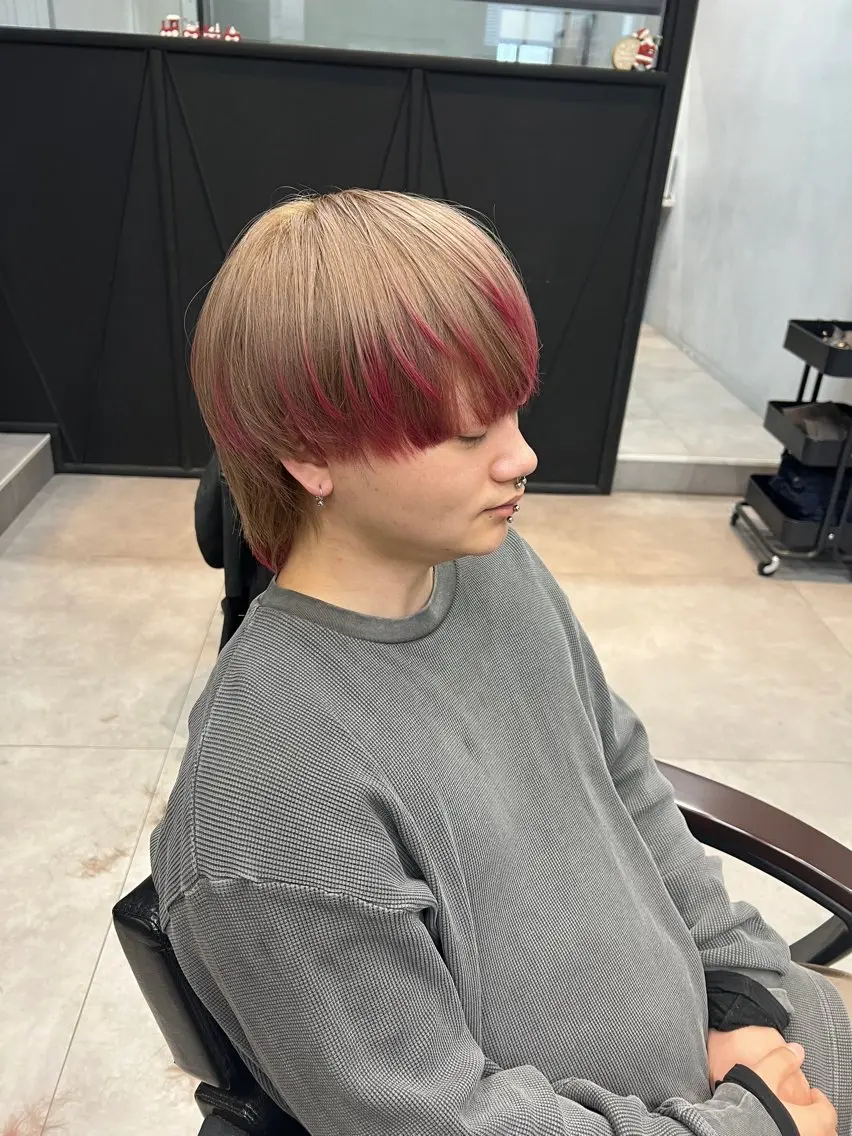 カラー メンズ 🐬Lala 🐬のヘアスタイル