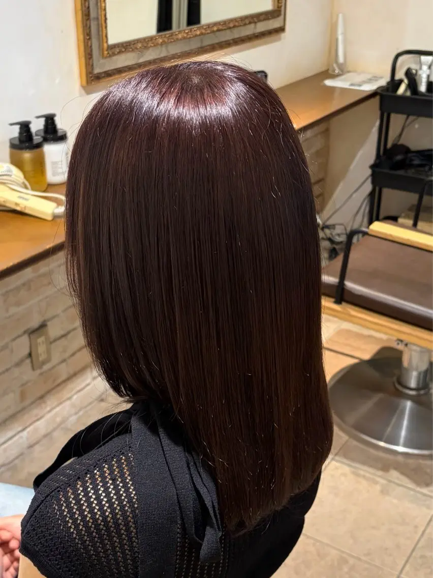 ミディアム 🫧 舘藤 陽菜 🤍のヘアスタイル