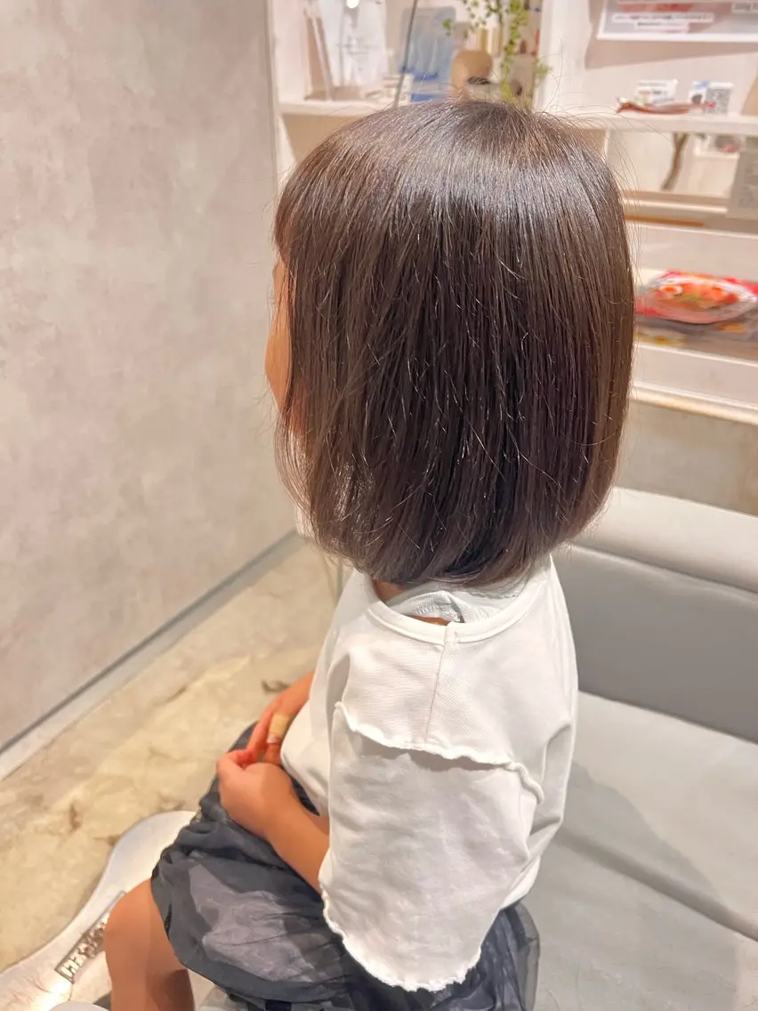 ミディアム カット 和田 亘平のヘアスタイル