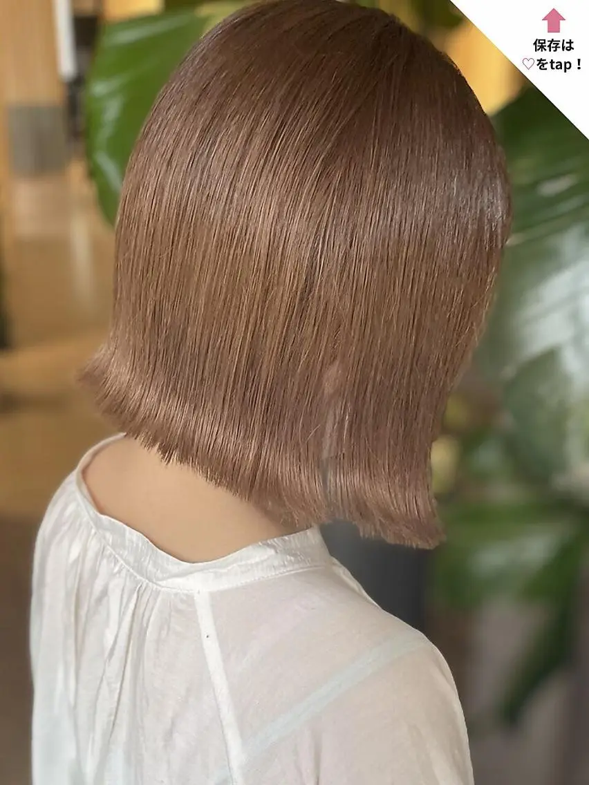 【透明感抜群◎】イルミナリタッチカラー+プレtr(天神/大名/髪質改善)の写真