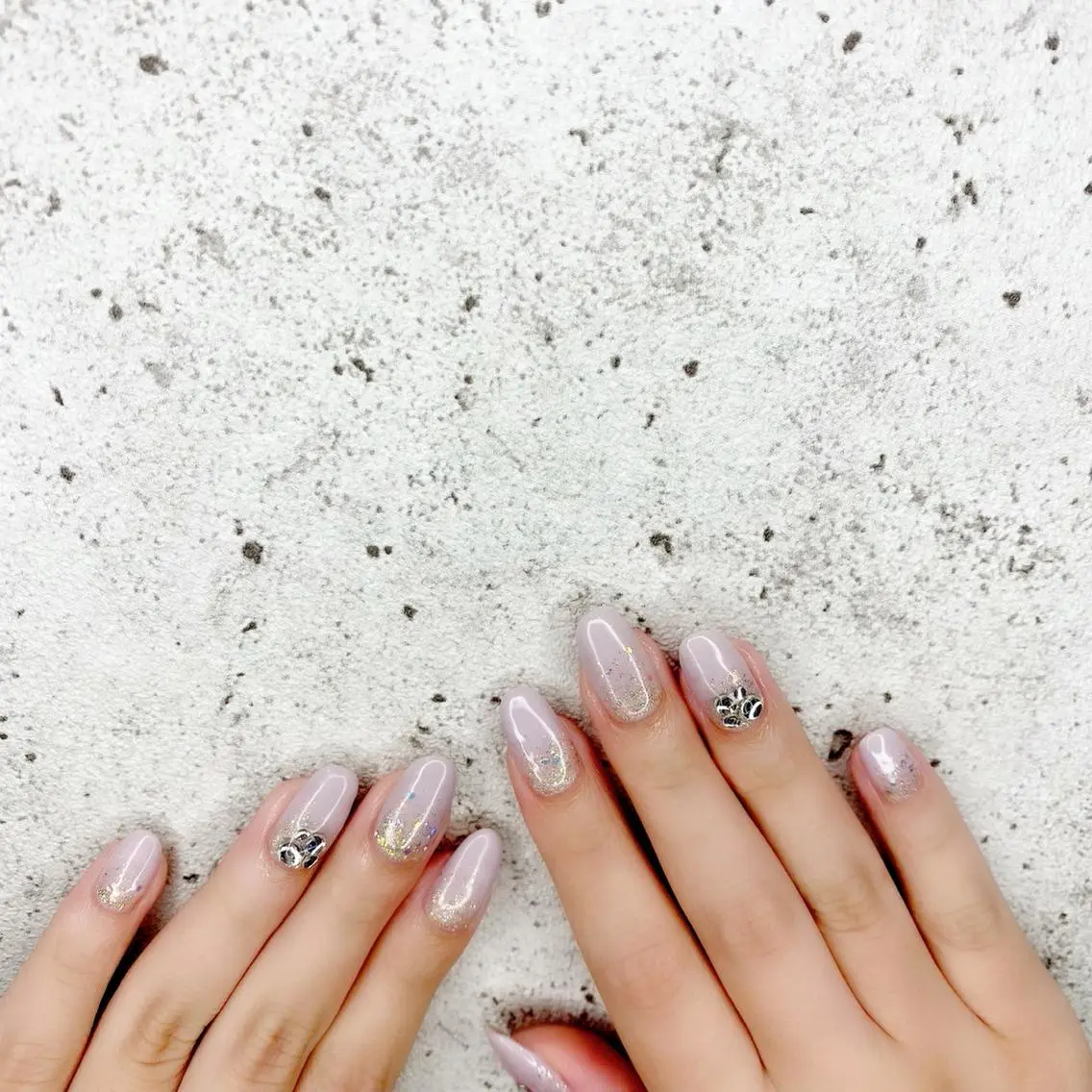 セミロング カラー パーマ ヘアアレンジ メンズ キッズ ネイル マツエク・マツパ ナチュラル オフィスネイル ハンドネイル Salon Ｋのネイルデザイン