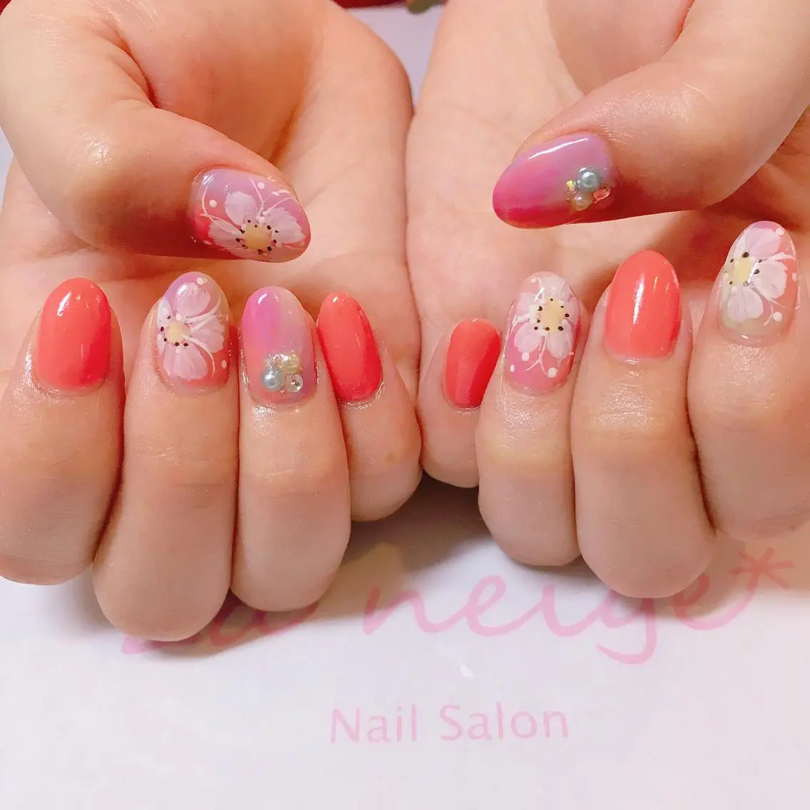 ネイル La neige* yuki 🐩🌙のネイルデザイン