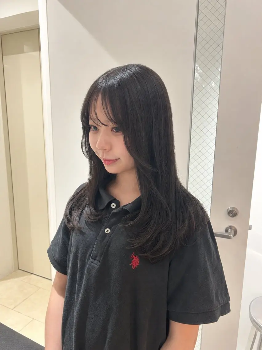 カラー 透明感カラー さや/透明感カラー /カラーモデル募集中のヘアスタイル
