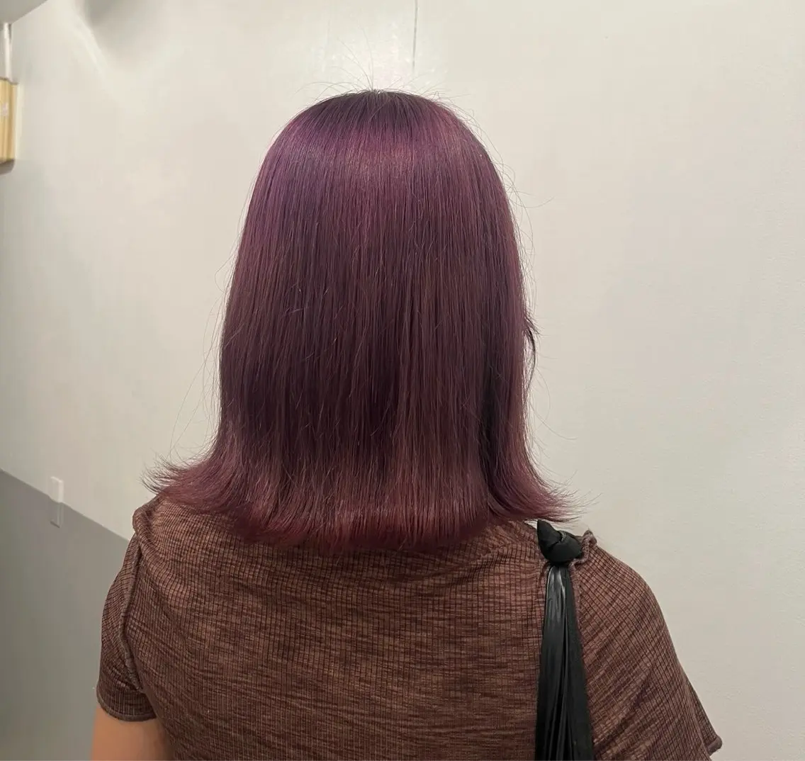 カラー 透明感カラー×艶髪 🍒Mihoのヘアスタイル