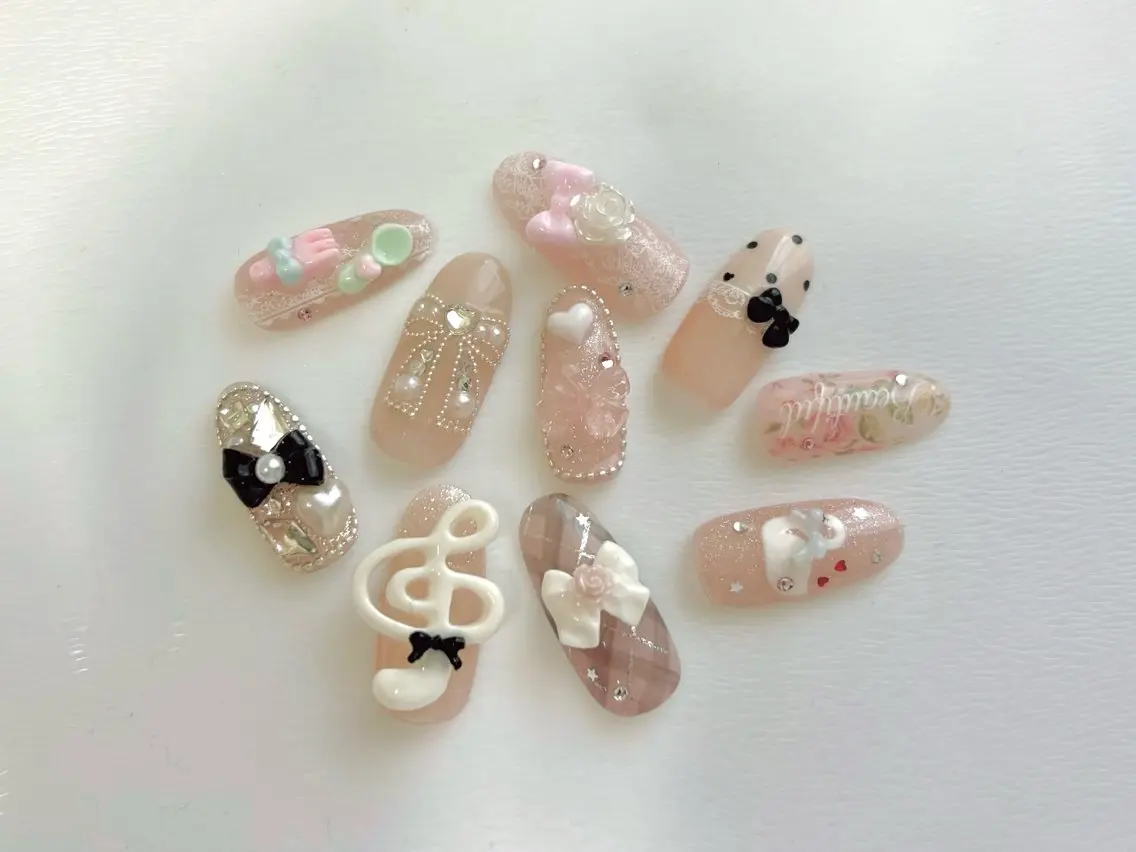 🍒10本長さだし➕定額デザイン【オフ有】の写真