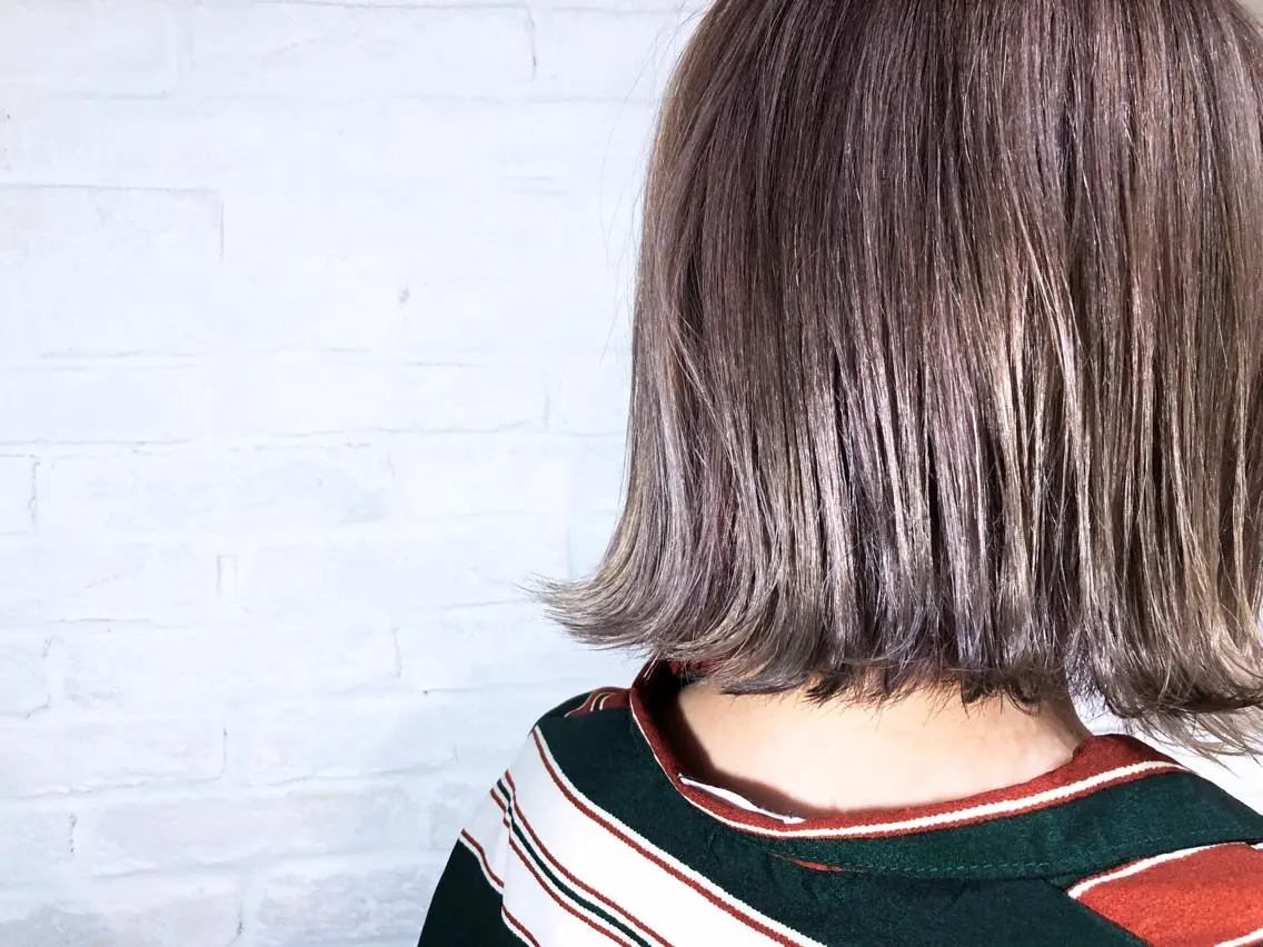 ショート カラー ヘアアレンジ ヘアカラー トリートメント 小松 郁斗のヘアスタイル
