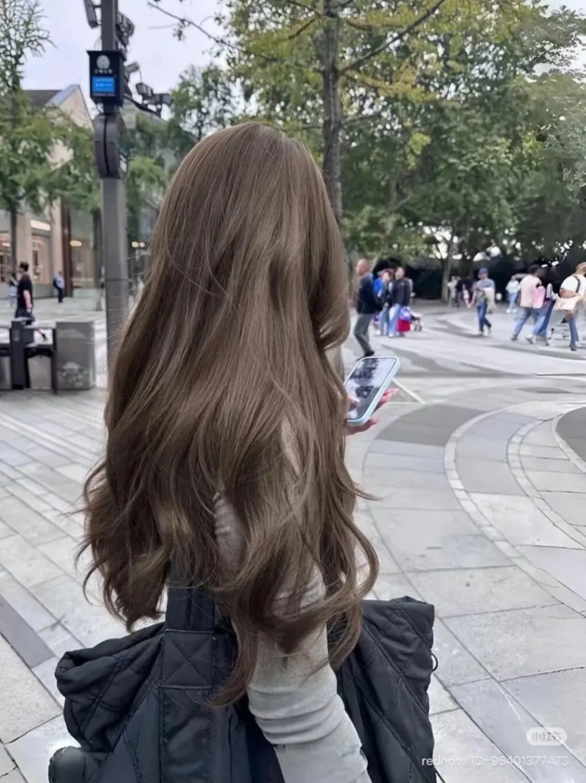 セミロング カラー パーマ ヘアアレンジ メンズ ヘアカラー 🦋韓国レイヤー/ 透明感カラー🦋のヘアスタイル