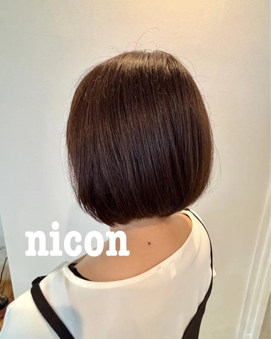 ショート 髪質改善 ヘッドスパのヘアスタイル