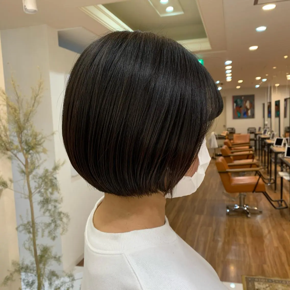 ショート ボブ 【韓国風くびれヘア】 joule小木曽輝のヘアスタイル