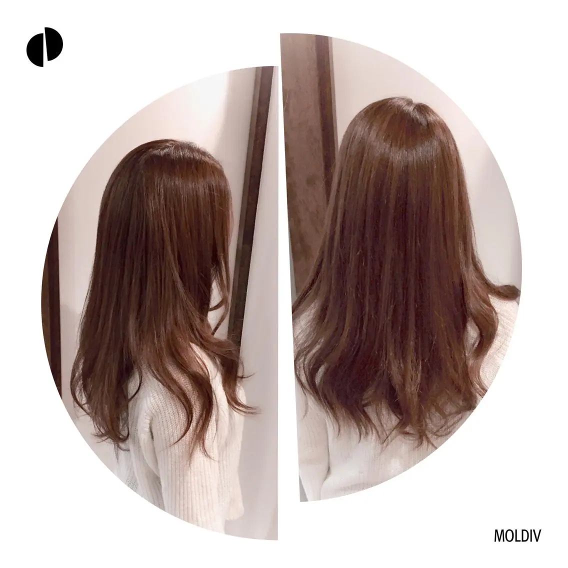 セミロング ロング カラー ✨縮毛矯正✨髪質改善 ナカシマ ユミのヘアスタイル