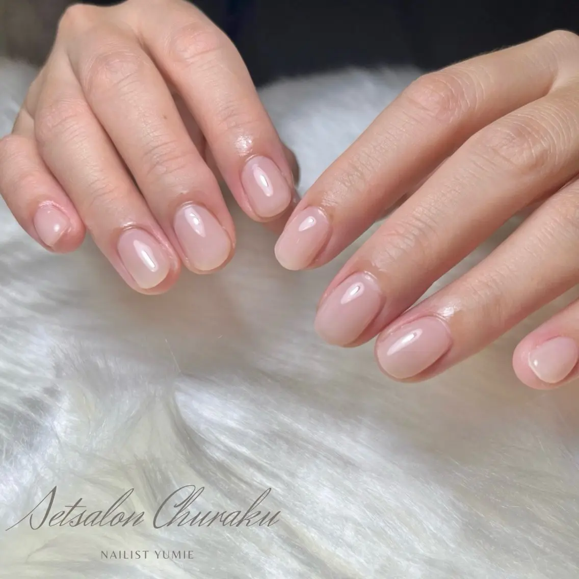ネイル ワンカラーネイル ハンドネイル NAILSALON en+沖縄市美原のネイルデザイン