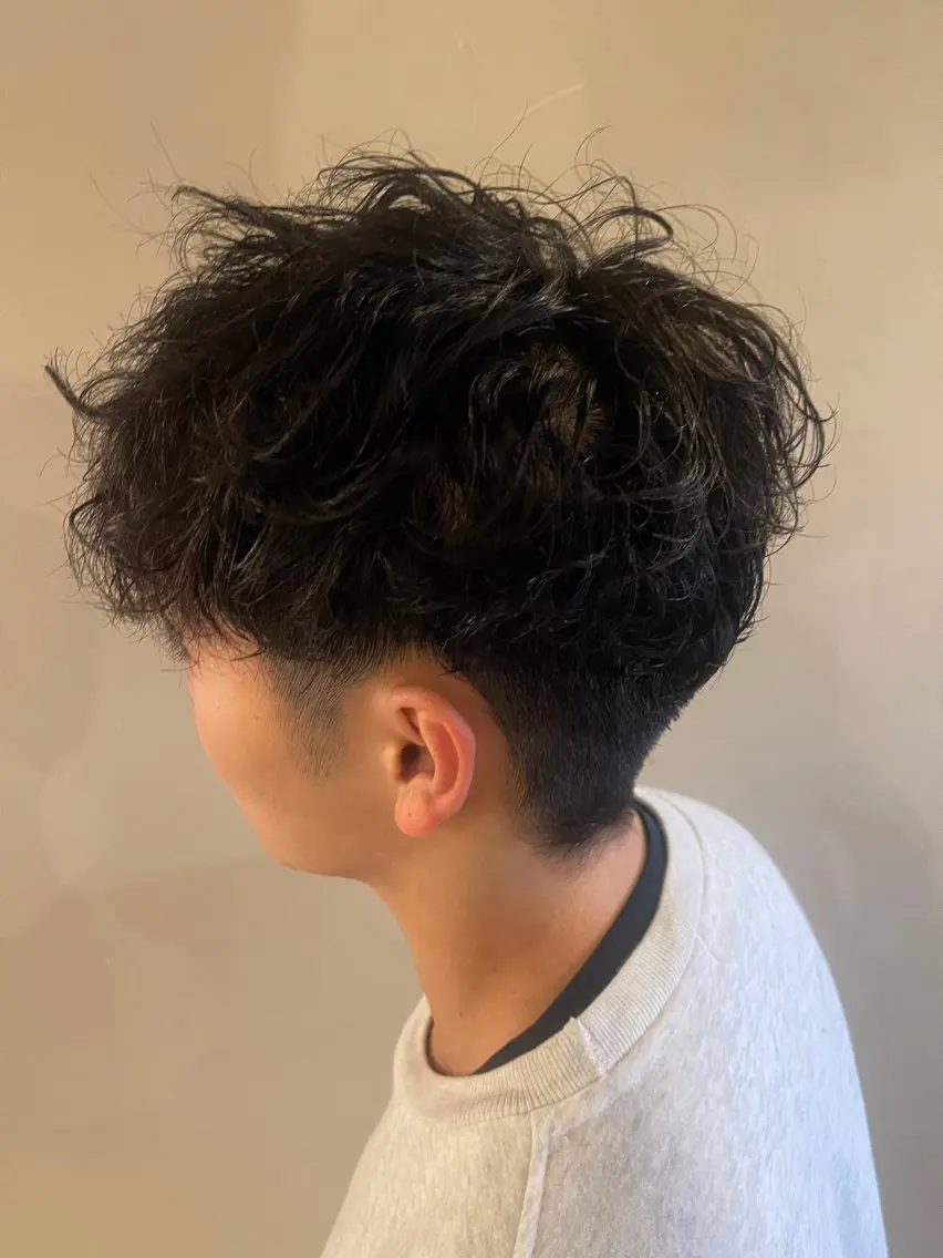 パーマ メンズ パーマ 三浦 みのりのヘアスタイル