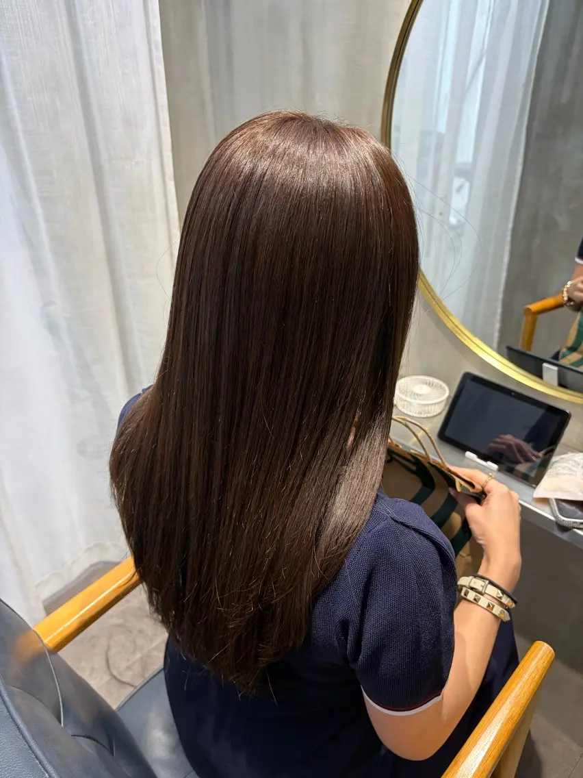 ロング カラー カット ヘアカラー トリートメント アニメオタク美容師/ 艶カラーmiharuのヘアスタイル
