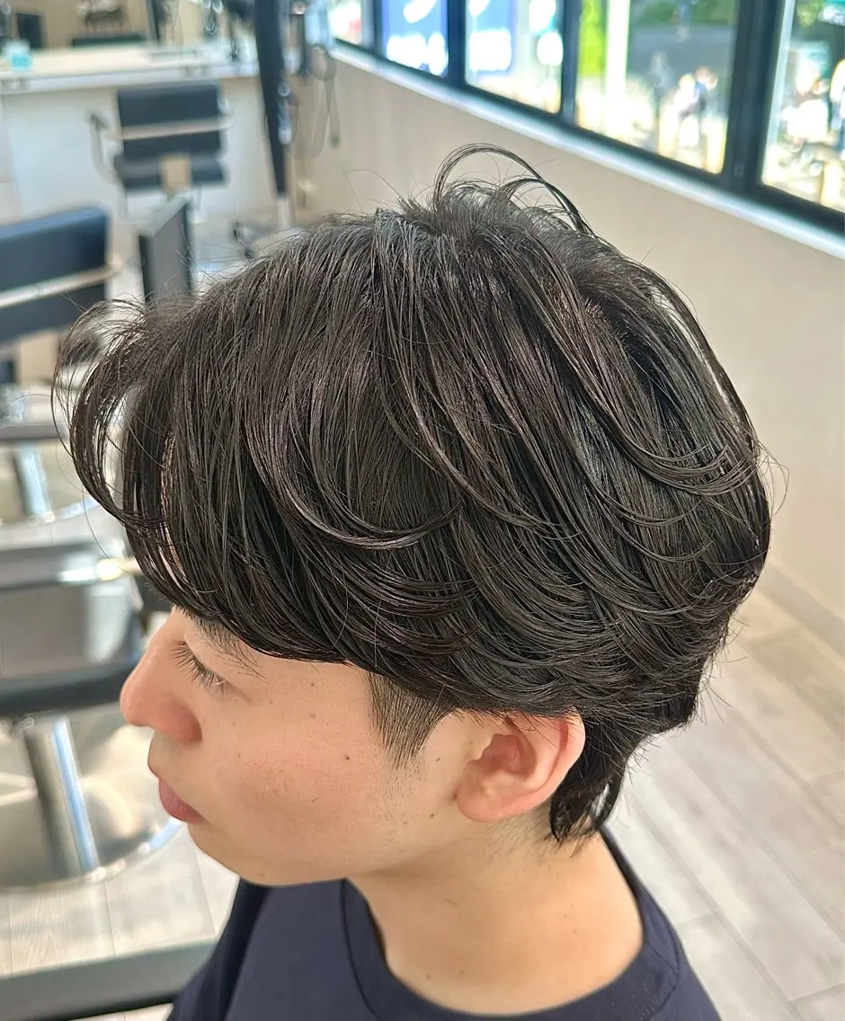 パーマ メンズ メンズパーマ カット パーマ ユージ ✂︎ カット／パーマ特化のヘアスタイル