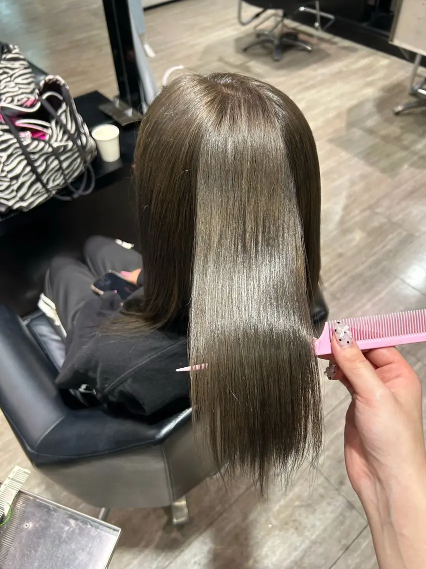 ミディアム トリートメント ishizuka toaのヘアスタイル