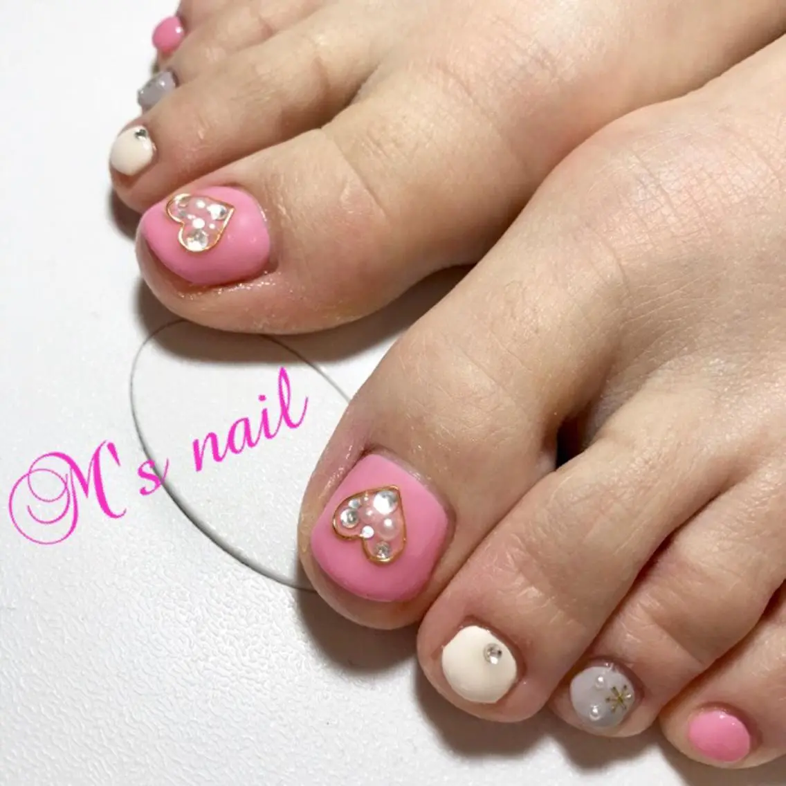ネイル フットネイル M's nail ..高幡不動のネイルデザイン