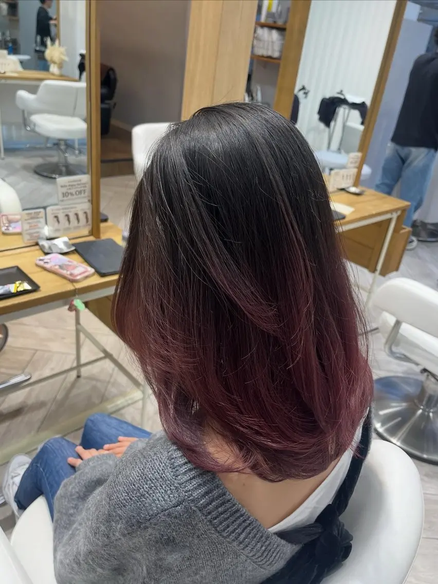 セミロング ヘアカラー トリートメント AVANCE. chisatoのヘアスタイル