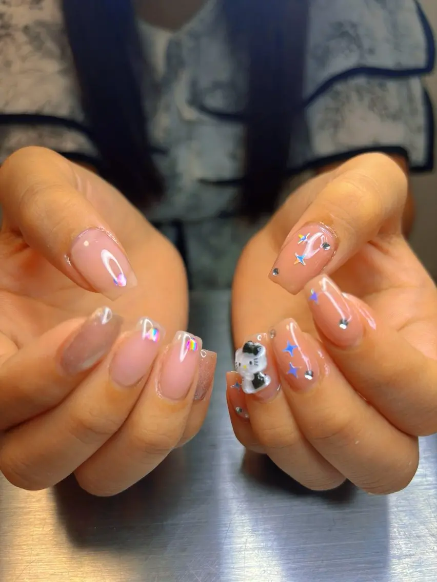 ネイル ハンドネイル 海外ネイル u4me🦄💜のネイルデザイン