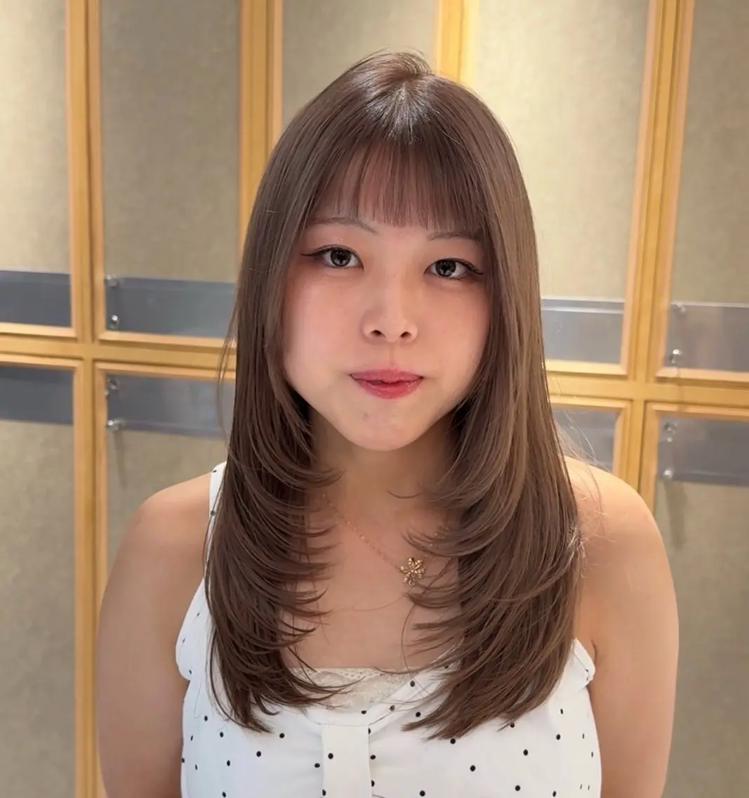 ロング カラー ヘアアレンジ ブリーチ カット トリートメント ヘッドスパ 艶髪/ボブモデル 募集🫧Terukaのヘアスタイル