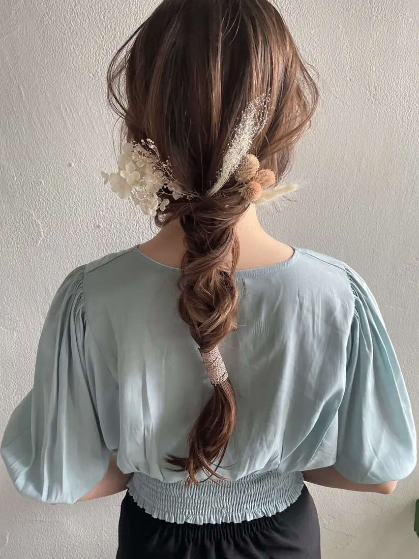 ヘアアレンジ 石川 理恵のヘアスタイル