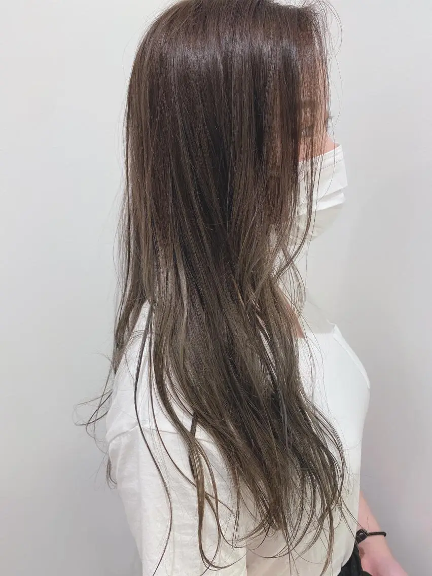 🫧透明感カラー🫧イルミナカラー+超音波トリートメントの写真