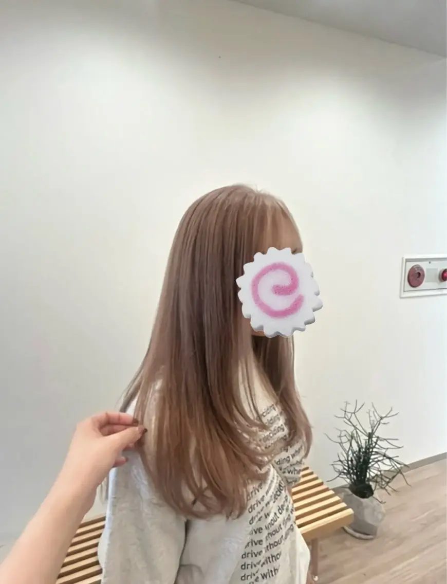 ロング ヘアカラー トリートメント ヘッドスパ  ︎︎ sa-yaのヘアスタイル