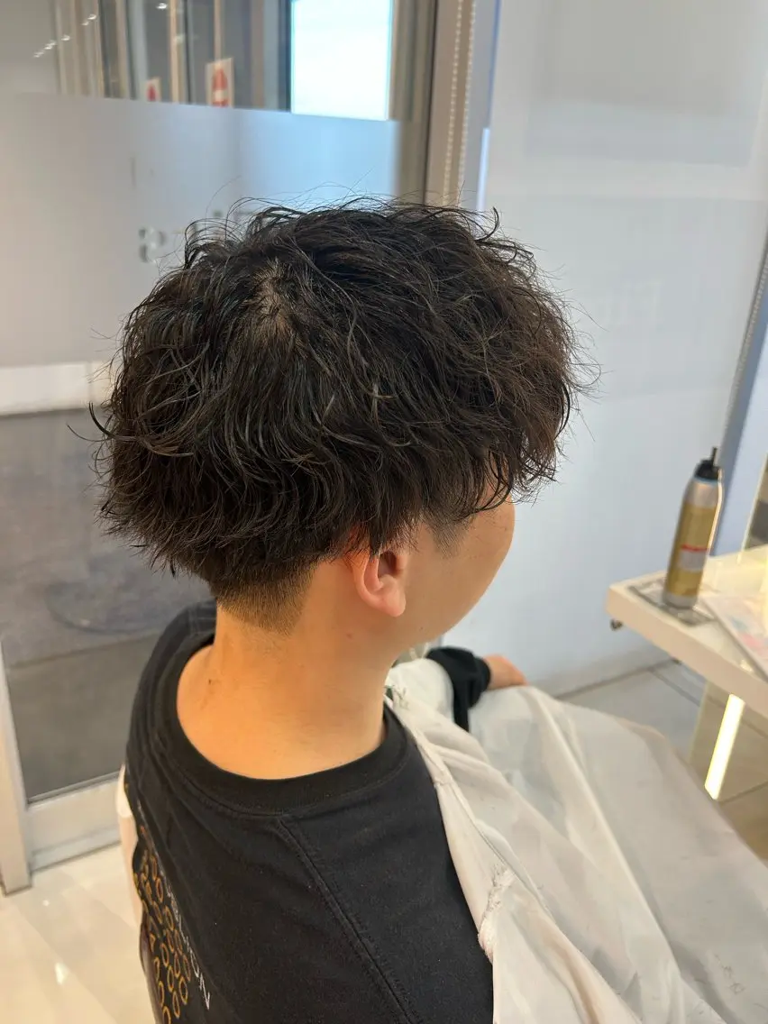 メンズ カット パーマ メンズカット 💇原一樹のヘアスタイル