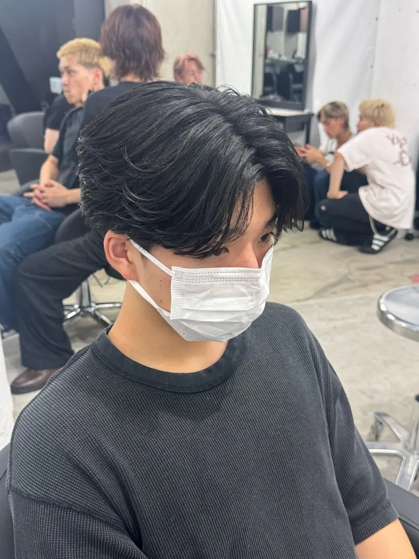 メンズ 岩佐 柚太のヘアスタイル