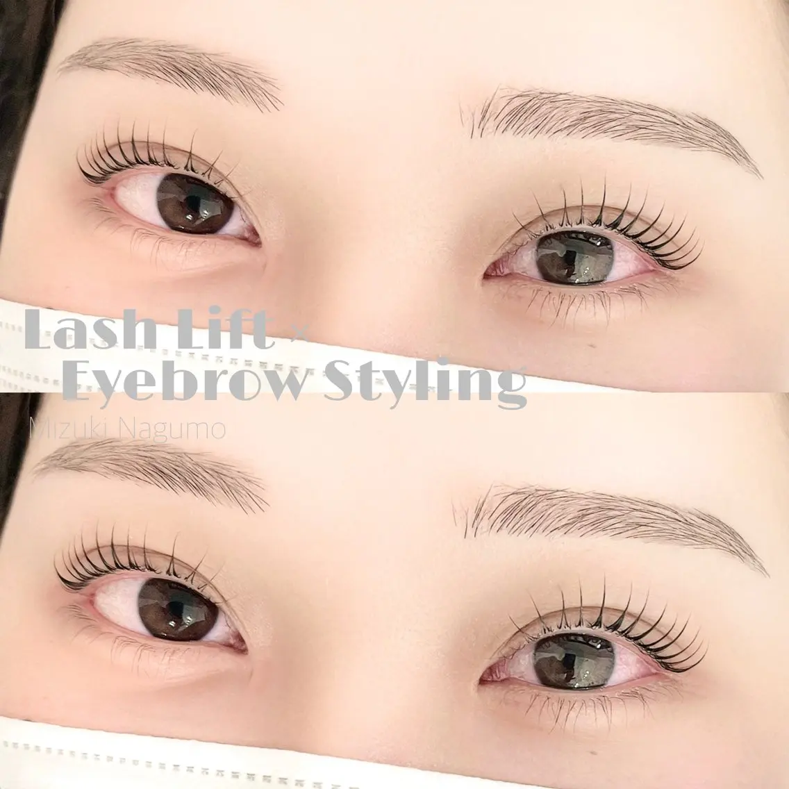 🌻大人気似合わせデザインで一気に可愛くなれる🌻ラッシュリフト×眉毛ワックス※HPBはトリートメント付きの写真