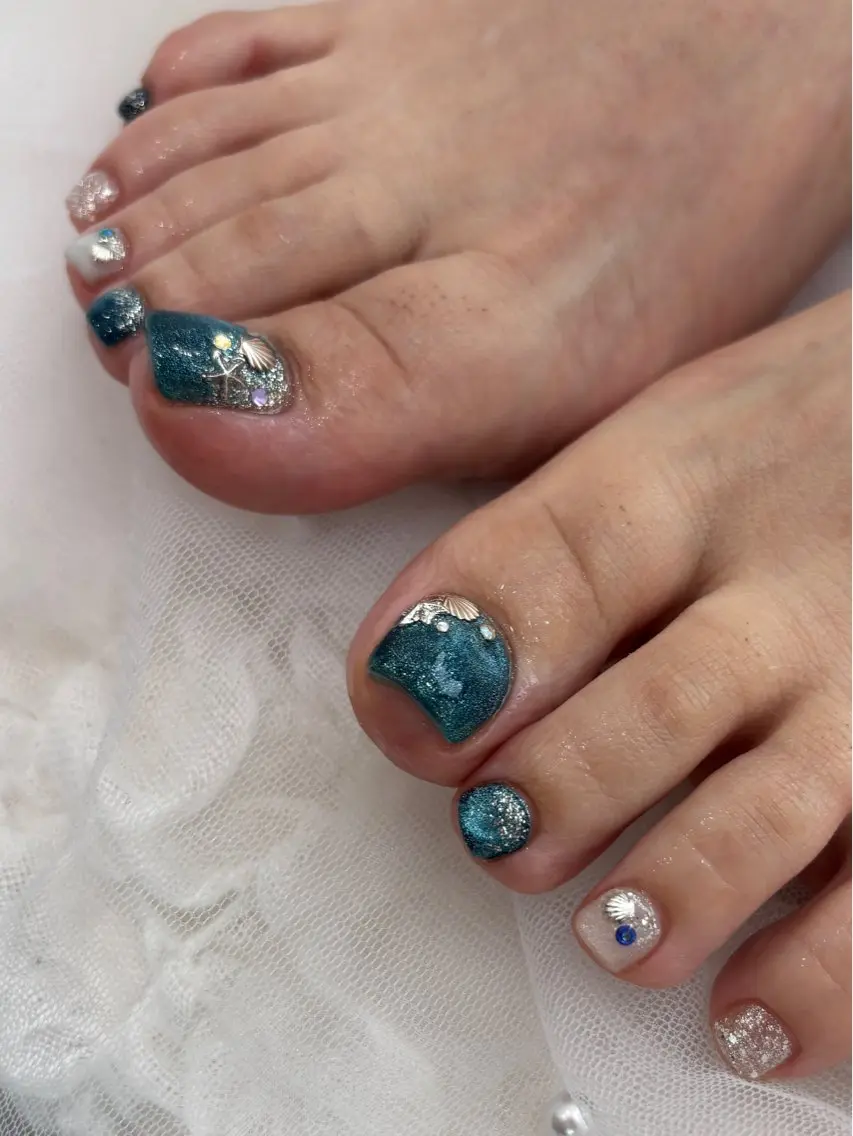 ネイル フットネイル Nail Salon Refletのネイルデザイン