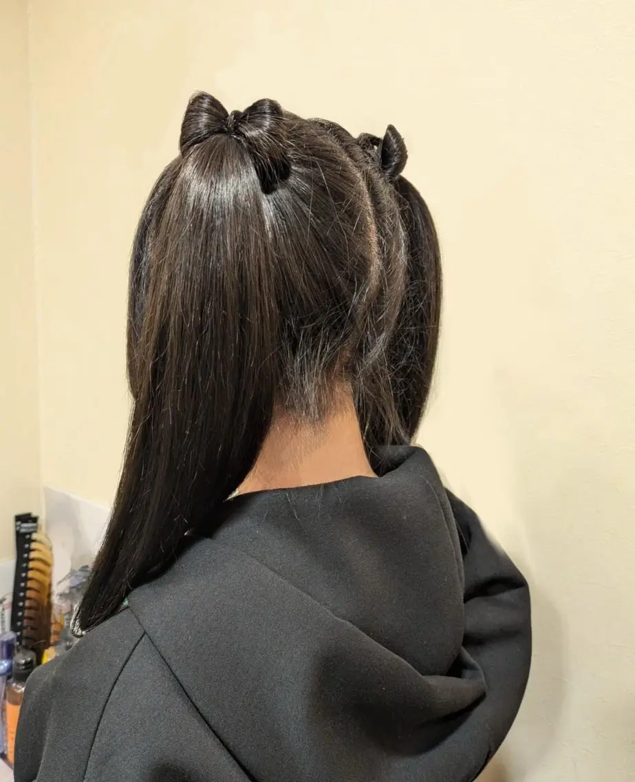 ヘアアレンジ ヘアセット あ みのヘアスタイル