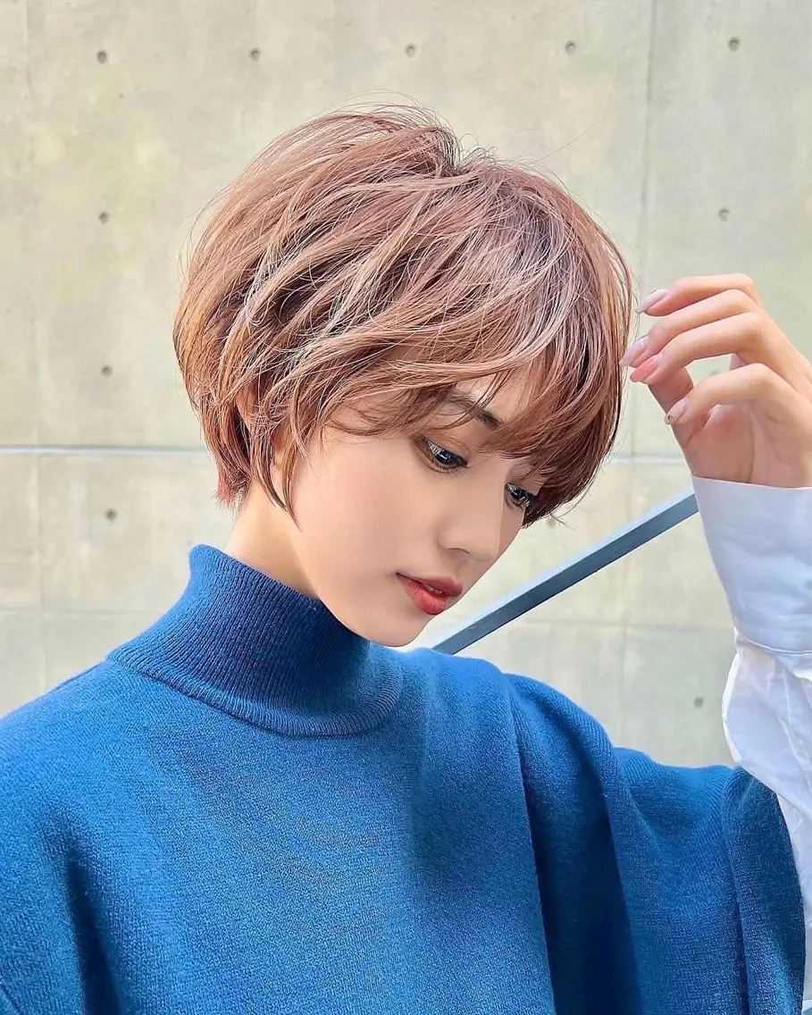ショート ショートヘア お悩み解決ショート/ 似合わせカット/といのヘアスタイル