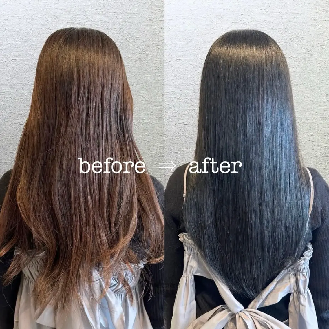 ロング 井上 樹のヘアスタイル
