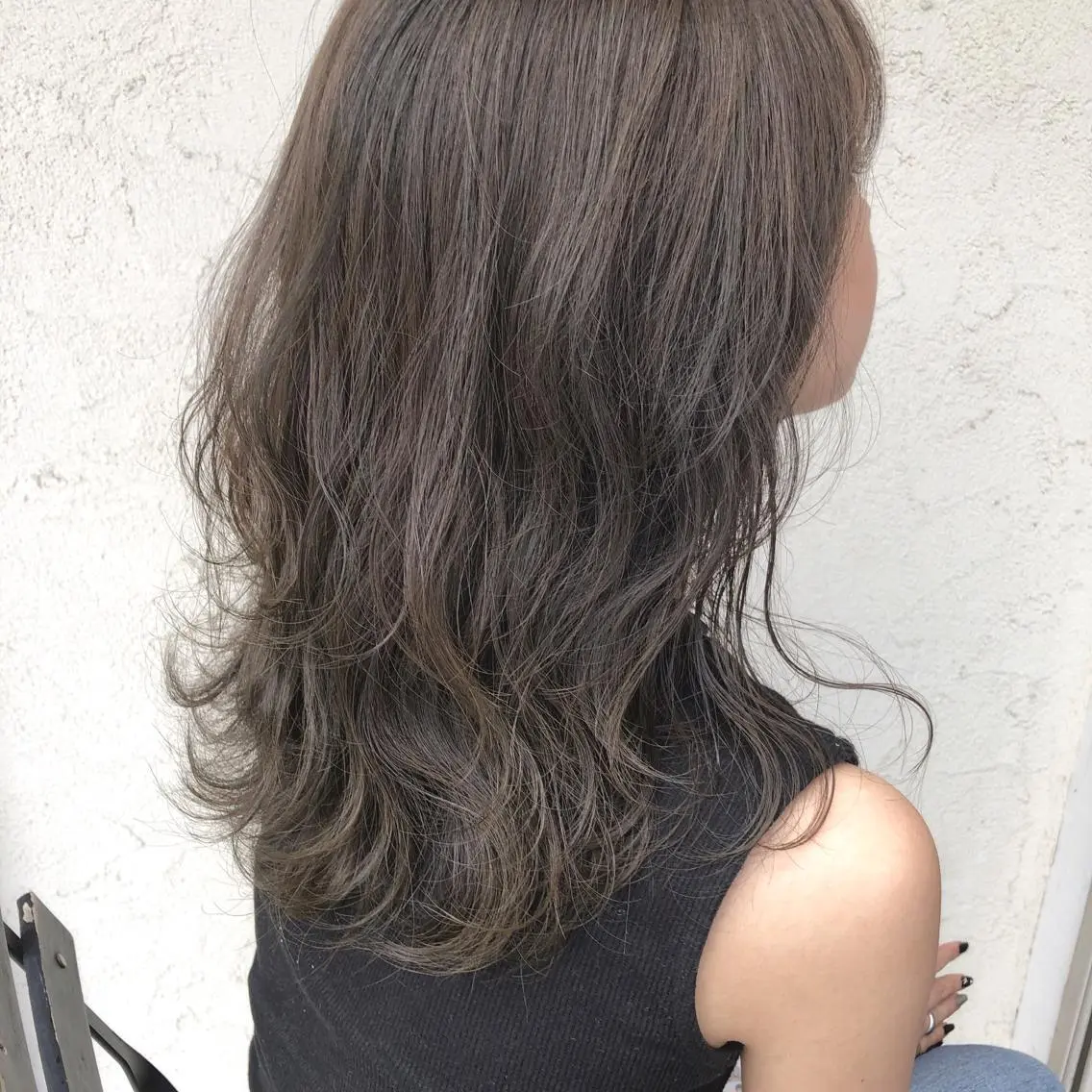 ミディアム カラー アディクシーカラー カット ヘアカラー トリートメント ヘアセット 艶髪育成サロン 京橋　shinのヘアスタイル