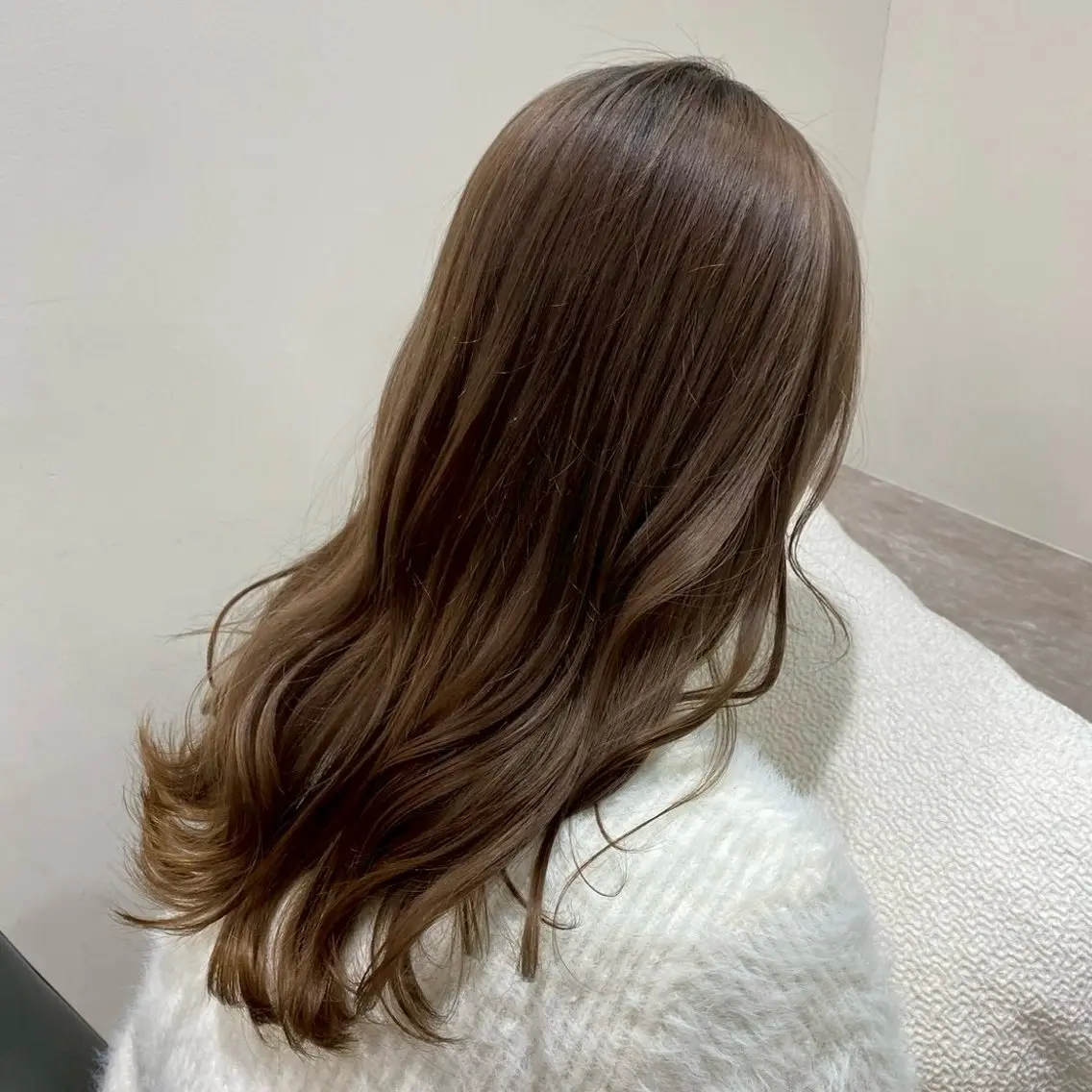 ロング カラー ベージュカラー カット ヘアカラー 🌸艶カラー/似合わ せカット/サクラ🌸のヘアスタイル